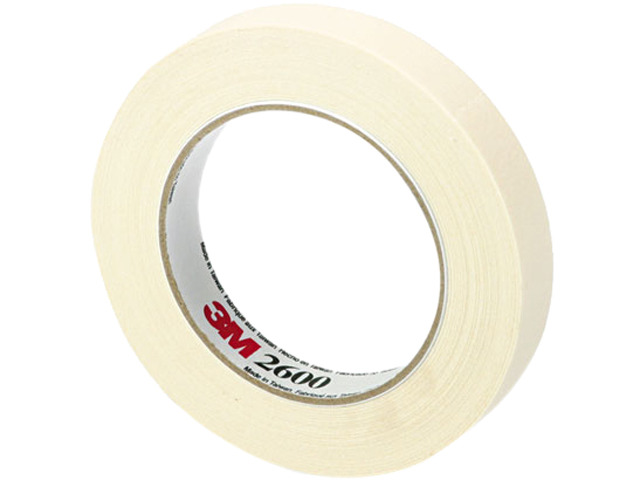 Highland 260018A Economy Masking Tape, 3/4' x 60 yards, 3' Core, Cream, 12/Box
