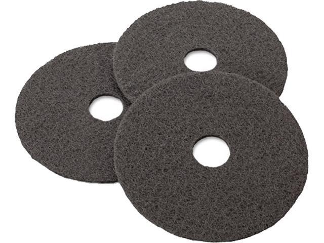 3M 08379 Stripper Floor Pad 7200, 17', Black, 5 Pads/Carton