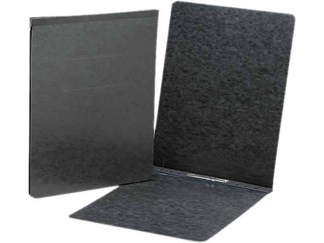Smead 81125 End Opening Pressboard Report Cover, Prong Fastener, Letter, Black