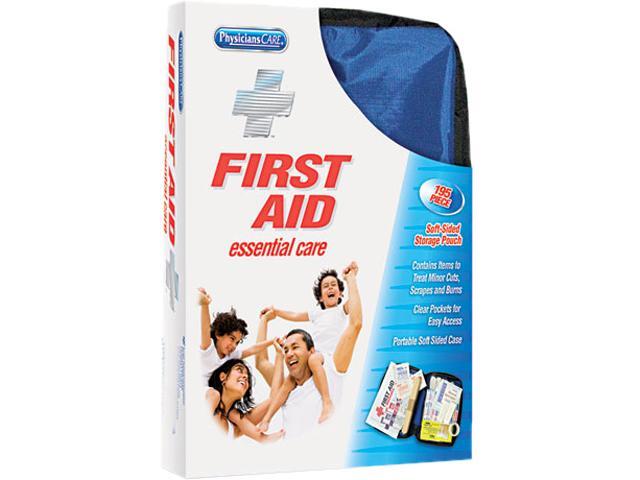 PhysiciansCare 90167 Soft Sided First Aid Kit For Up to 25 Poeple, 195 Pieces