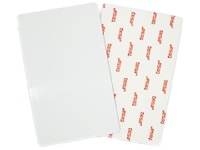 HID Global 1324GAV22 Direct Image PVC Glossy Label 20 Mil, Slot Punch, Adhesive Back