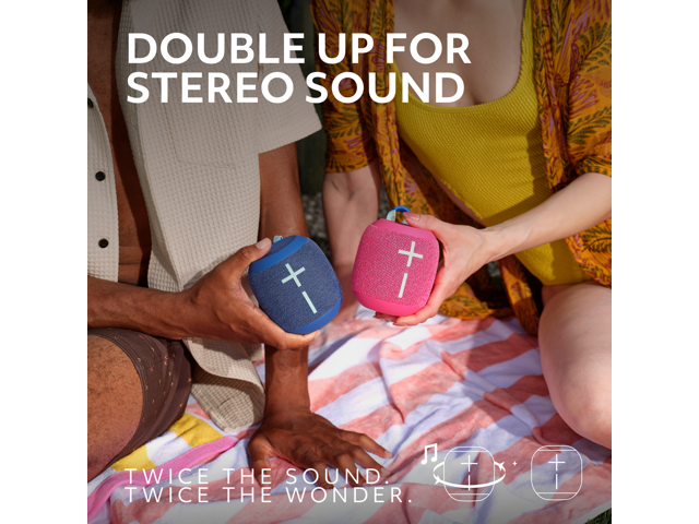 Ultimate Ears - WONDERBOOM 4 Portable Wireless Bluetooth Speaker with Waterproof, Dustproof and Floatable design - Joyous Brights - image 7