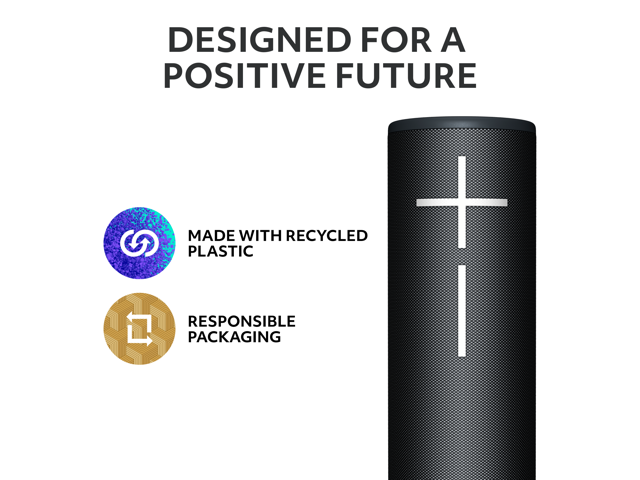 Ultimate Ears - MEGABOOM 4 Portable Wireless Bluetooth Speaker with Waterproof, Dustproof and Floatable design - Active Black - image 3