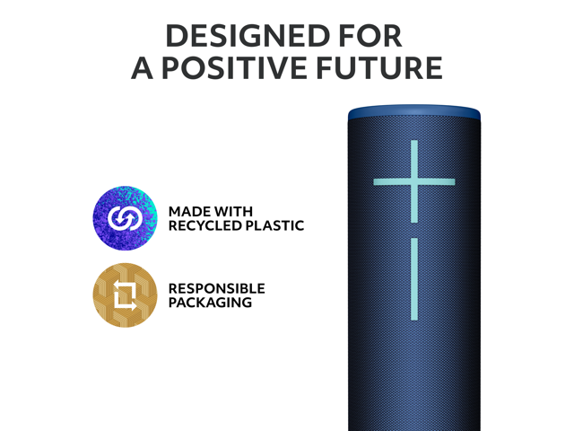 Ultimate Ears - MEGABOOM 4 Portable Wireless Bluetooth Speaker with Waterproof, Dustproof and Floatable design - Cobalt Blue - image 6