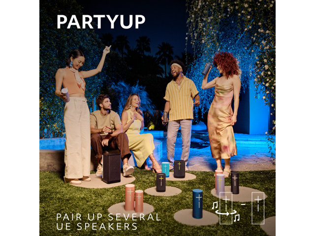 Ultimate Ears - MEGABOOM 4 Portable Wireless Bluetooth Speaker with Waterproof, Dustproof and Floatable design - Raspberry Red - image 7