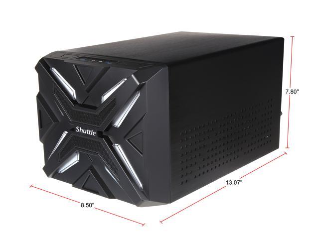 Shuttle XPC Gaming Cube SZ270R9, Intel Kabylake/Skylake Z270 LGA1151 i3/i5/i7, Max 64GB DDR4, PCI-E x16/x4, 500W PSU