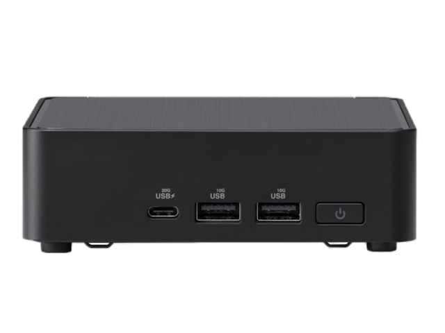 ASUS NUC 14 Pro Intel Core Ultra 5 125H RNUC14RVKU50000UI (NPU Support) Slim PC Barebone W/ 2x DDR5 SO-Dimm Slots, US cord, Single Unit - Memory...