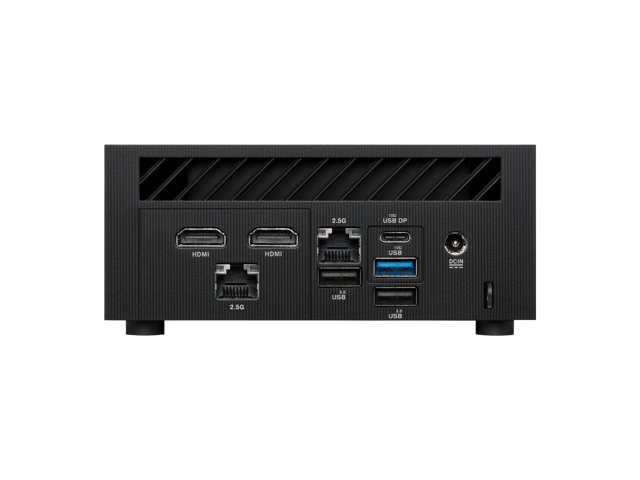 ASUS ExpertCenter PN65 Barebone Mini PC with Intel 14th Gen Core Ultra 5 125H, Dual channel DDR5 RAM, Triple Storage Design, Wi-Fi 7 & Bluetooth...
