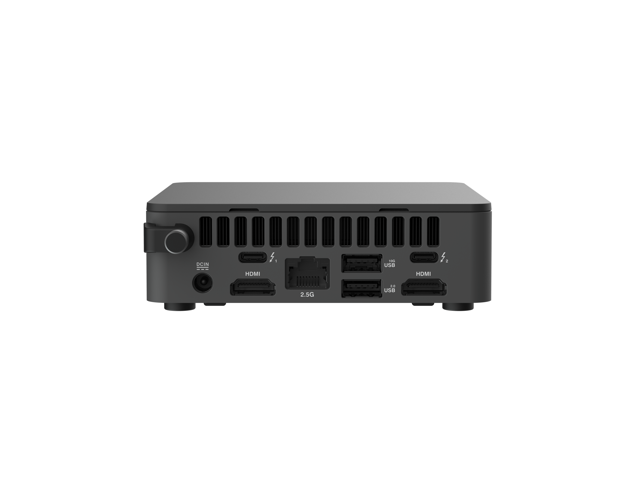 ASUS NUC 13 PRO RNUC13ANKI30000UI Black Barebone Slim Kit (with Intel Core i3-1315U, Single Unit - Memory and Storage Sold Separately )