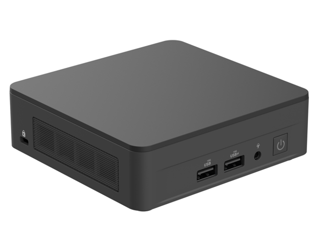 ASUS NUC 13 PRO RNUC13ANKI30000UI Black Barebone Slim Kit (with Intel Core i3-1315U, Single Unit - Memory and Storage Sold Separately )