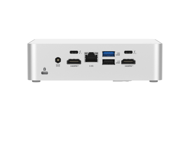 ASUS NUC 15 Pro+ Barebone Gaming Mini PC with Intel Core Ultra 7 255H CPU, 2x DDR5 SO-Dimm Slots, Dual Storage Design, Thunderbolt 4, Wi-Fi 7,...