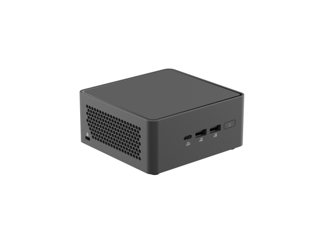 ASUS NUC 15 Pro RNUC15CRHU70000U Black Barebone System w/ Intel Ultra 7 255H CPU, Integrated - Intel Arc 140T Graphics,US cord, Single Unit -...
