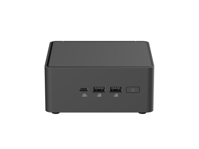 ASUS NUC 15 Pro RNUC15CRHU50000U Black Barebone System w/ Intel Ultra 5 225H CPU, Integrated - Intel Arc 130T Graphics,US cord, Single Unit -...