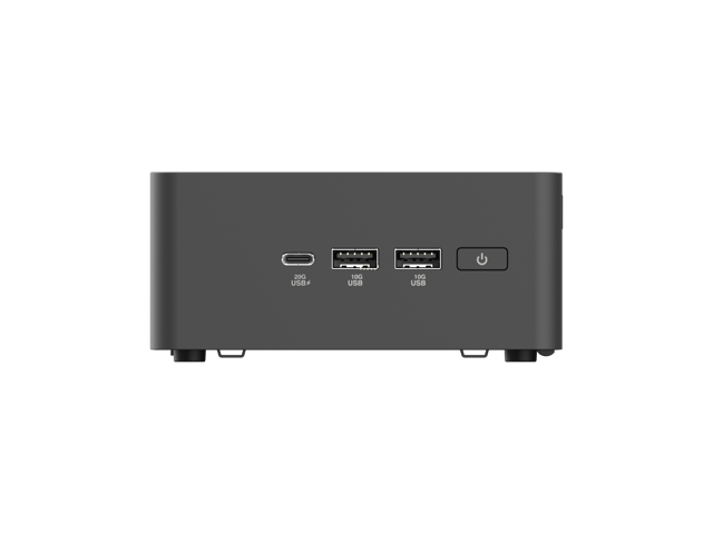 ASUS NUC 15 Pro Tall Barebone Kit Mini PC with Intel Series 2 Core 7 240H, 2x DDR5 SO-Dimm Slots, Dual Storage Design, Thunderbolt 4, Wi-Fi 7, ...
