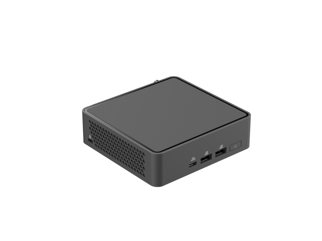 ASUS NUC 15 Pro Slim Barebone Kit Mini PC with Intel Series 2 Core 5 210H, 2x DDR5 SO-Dimm Slots, Dual Storage Design, Thunderbolt 4, Wi-Fi 7, ...