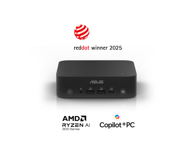 ASUS ExpertCenter PN54 Barebone Mini PC with AMD AI 7 350 Processor, Dual Channel DDR5 RAM, Dual Storage Design, WiFi 7 & Bluetooth 5.4, Voice...