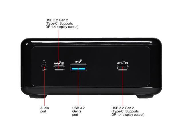 ASRock Industrial NUC BOX-1165G7 Fanned BOX Barebone (Include Intel 11th CPU i7 )