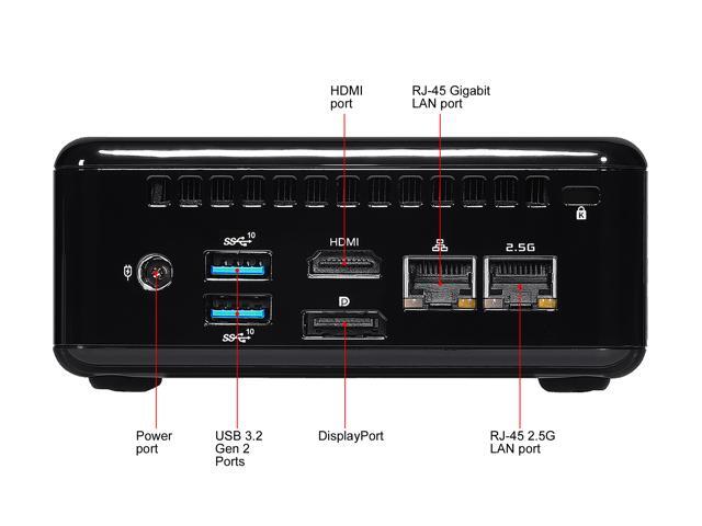 ASRock Industrial NUC BOX-1165G7 Fanned BOX Barebone (Include Intel 11th CPU i7 )
