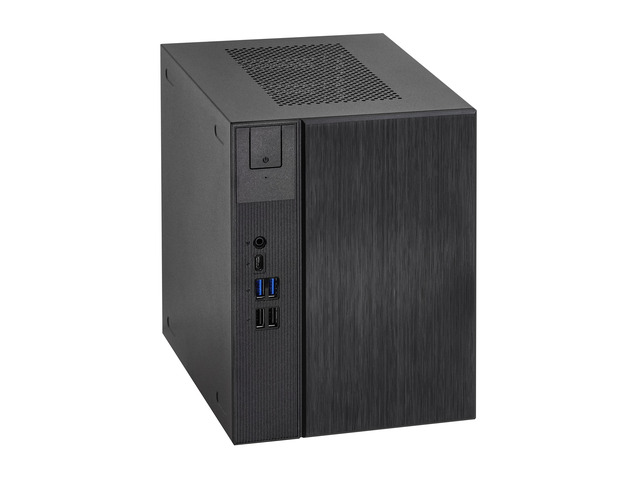 ASRock DESKMEET X300 Mini PC Barebone System AMD X300 DisplayPort, HDMI & D-Sub Supports a discrete Dual slot Graphics card up to 20CM(card not...