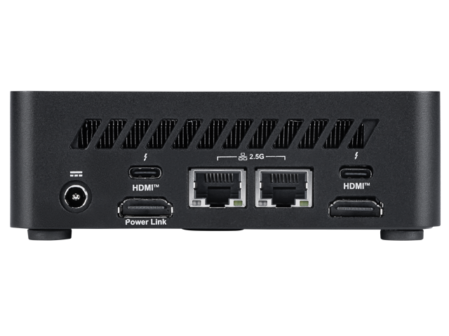 MSI Cubi NUC AI 1UMG-023BUS Black Mini PC
