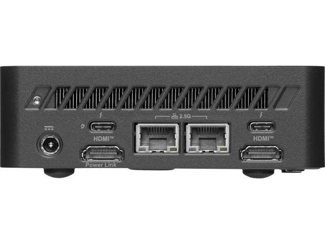 MSI Cubi NUC AI+ 3MG-006BUS mini Gaming PC Barebone with Intel Panther Lake Core Ultra 9 386H CPU,WiFi 7, Bluetooth 5.4,Dual 2.5G LAN,Dual...