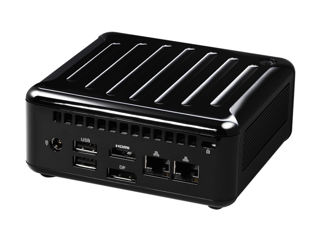 ASRock Industrial 4x4 BOX-7735U Black Fanned Embedded BOX PC