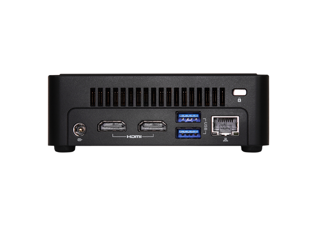 ASRock Industrial NUCS BOX-255H Black Mini-PC Barebone