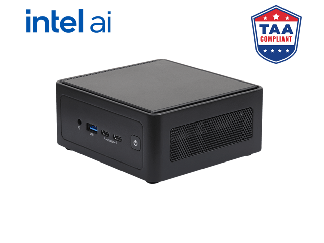 ASRock Industrial NUC BOX-358H AI Mini PC, Intel Core Ultra Processor (Series 3) AI PC with NPU, DDR5-7200, USB4/Thunderbolt 4, Dual 2.5GbE, Wi-Fi...