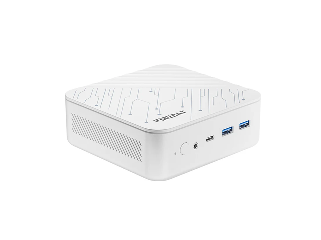Firebat AM02 Barebone Mini PC With AMD Ryzen 7 H255(Upgraded 8745HS) 8C/16T(Up to 54W), 0GB RAM 0GB SSD, WiFi6 BT5.2, Dual 1G LAN, Triple 4K...