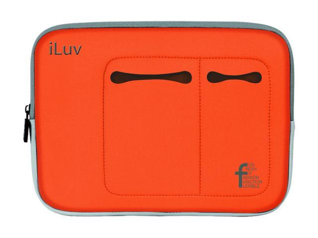 iLuv iCC2010ORG 9.7' Counterpane/Neoprene Sleeve for The New iPad Orange