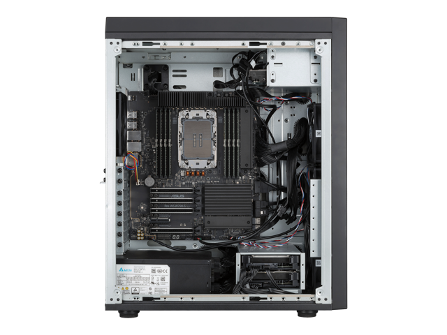 Asus ExpertCenter Pro ET700I W7 Barebone Workstation - Supports Xeon W-3400 & W-2400 Processors - Supports 8 Slot DDR5 4800/4400 MHz, ECC RDIMM -...