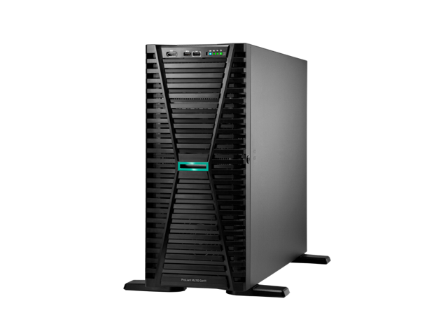 HPE ProLiant ML110 Gen11 5416S 2.0GHz 16-Core / 2x32G / 8SFF / 2x960GB SATA SSD / 1GbE / MR408i-o / 2x800W PS Tower Server