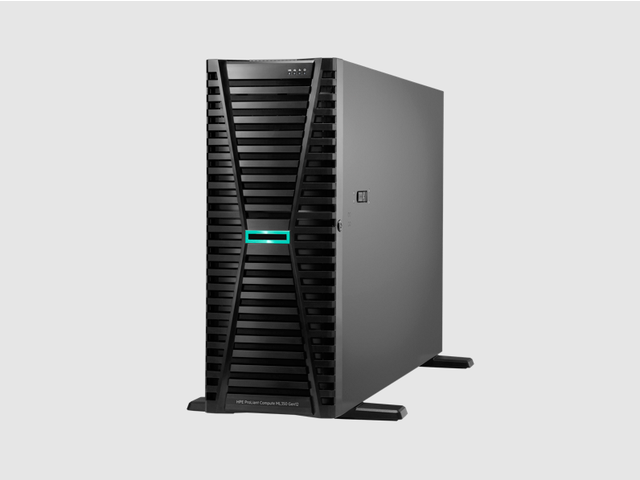 HPE ProLiant ML350 G12 Tower Server Intel Xeon 6 64 GB (2x32 GB, 6400 MT/s) HPE DDR5 Smart Memory P94890-005