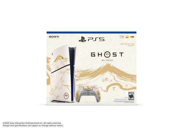 Sony PlayStation 5 Slim Console Ghost of Yotei™ Gold Limited Edition Bundle, 1TB - image 3