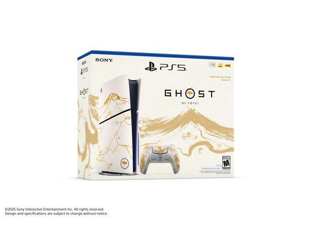 Sony PlayStation 5 Slim Console Ghost of Yotei™ Gold Limited Edition Bundle, 1TB - image 2