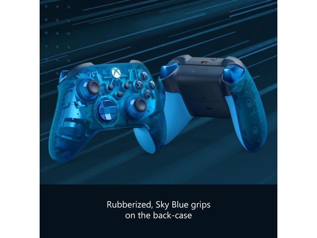 Microsoft - Xbox Wireless Controller for Xbox Series X, Xbox Series S, Xbox One, PCs, and Cloud-Enabled Devices - Sky Cipher Special Edition - image 8