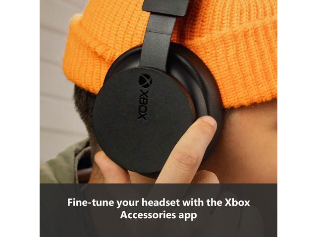 Microsoft - Xbox Bluetooth Wireless Gaming Over-the-Ear Headset for Xbox Series, Xbox Series S, Xbox One, and Windows 10|11 - Black - image 5