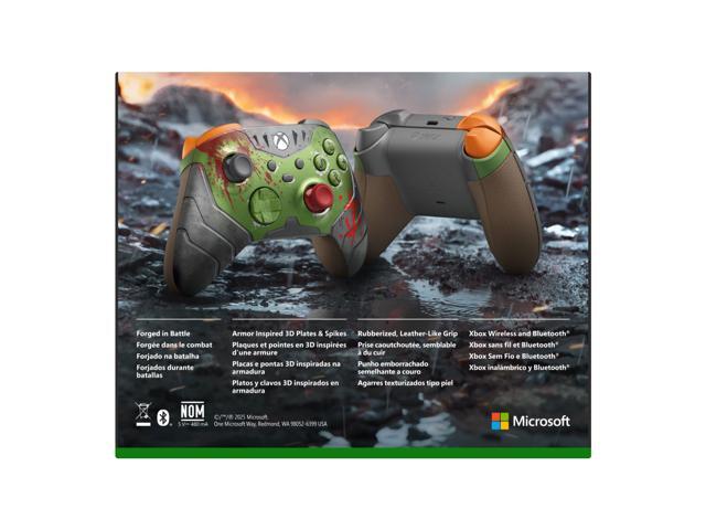 Microsoft - Limited Edition Xbox Wireless Controller for Xbox Series X, Xbox Series S, Xbox One, PCs, and Cloud-Enabled Devices - DOOM: The Dark Ages - image 4