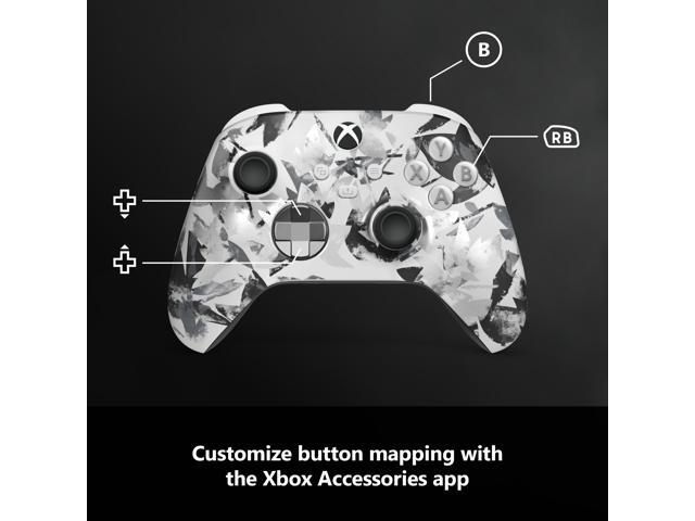 Microsoft - Xbox Wireless Controller for Xbox Series X, Xbox Series S, Xbox One, PCs, and Cloud-Enabled Devices - Storm Breaker Special Edition - image 8