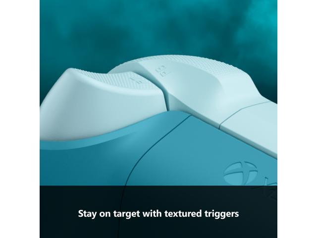 Microsoft - Xbox Wireless Controller for Xbox Series X, Xbox Series S, Xbox One, PCs, and Cloud-Enabled Devices - Ice Breaker Special Edition - image 4