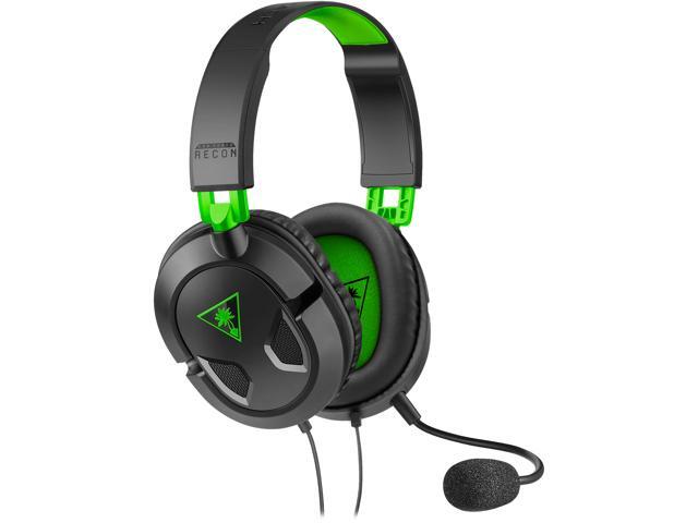 Turtle Beach - Recon 50X Wired Over-Ear Gaming Headset for Xbox Series X|S, Xbox One, PS5, PS4, PS4 Pro, PC & Mobile - Black/Green - image 3