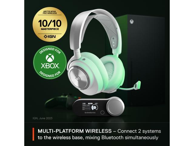 SteelSeries - Arctis Nova Pro Wireless Multi Gaming Headset for Xbox Series X|S, Xbox One - White - image 9