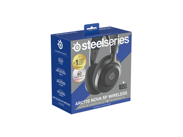 SteelSeries - Arctis Nova 5P Wireless Gaming Headset for PS5, PS4 - Black - image 6