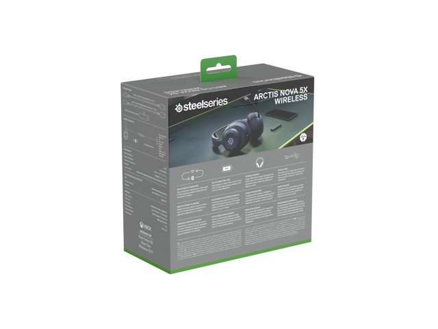 SteelSeries - Arctis Nova 5X Wireless Gaming Headset for Xbox Series X|S, Xbox One - Black - image 7