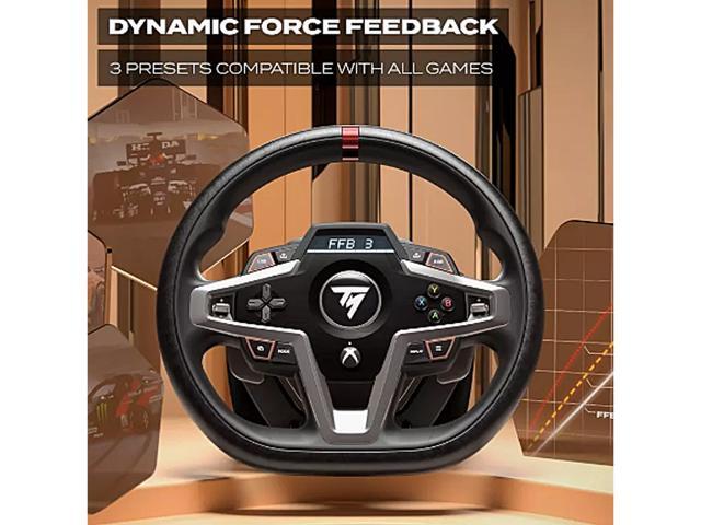 Thrustmaster - T248 Racing Wheel & Magnetic Pedals w/Hybrid Drive Force Feedback for Xbox Series X|S, Windows - Black - image 8