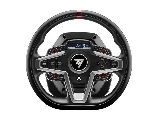 Thrustmaster - T248 Racing Wheel & Magnetic Pedals w/Hybrid Drive Force Feedback for Xbox Series X|S, Windows - Black - image 3