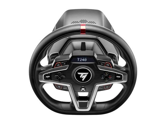Thrustmaster - T248 Racing Wheel & Magnetic Pedals w/Hybrid Drive Force Feedback for Xbox Series X|S, Windows - Black - image 4