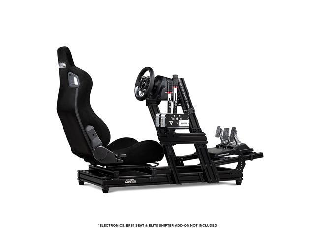 Next Level Racing - GTElite Lite Racing Simulator Cockpit Wheel Plate Edition - Black - image 8