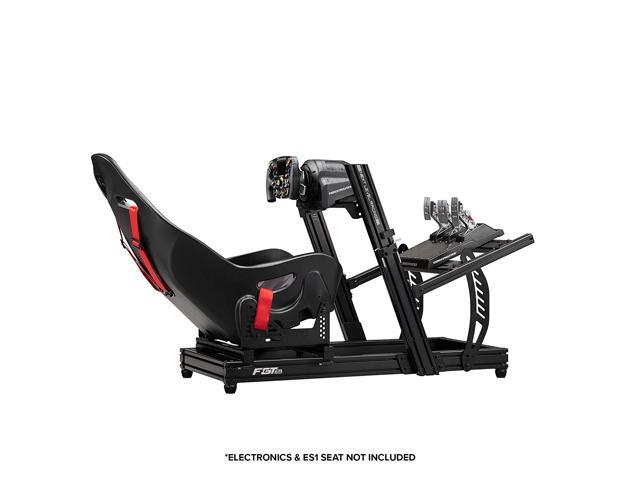 Next Level Racing - F-GTElite Lite Racing Simulator Cockpit Wheel Plate Edition - Black - image 4