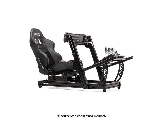 Next Level Racing - F-GTElite Lite Racing Simulator Cockpit Wheel Plate Edition - Black - image 6